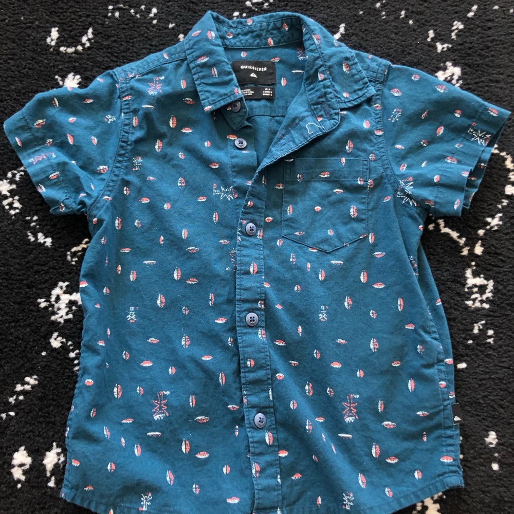LAST CHANCE - Boys Quicksilver Shirt
